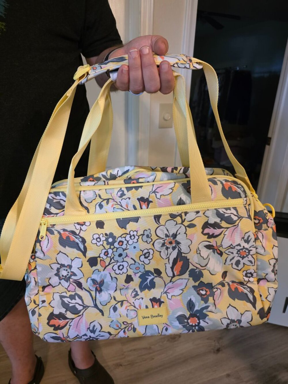 Vera Bradley Canvas Shoulder Carry-On Bag